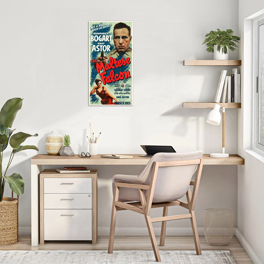 The Maltese Falcon (Warner Brothers, 1941). Movie Poster Reprint