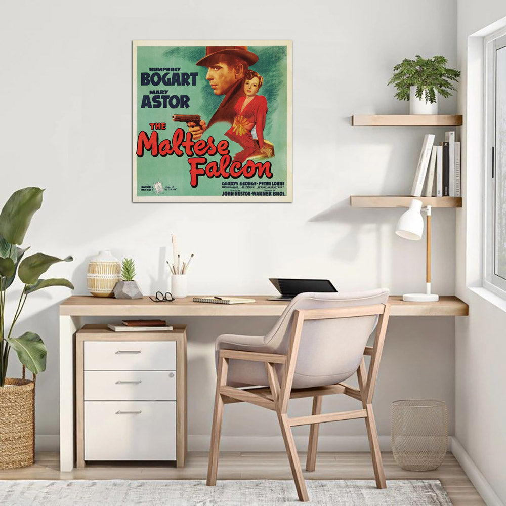 The Maltese Falcon (Warner Brothers, 1941) Movie Poster Reprint