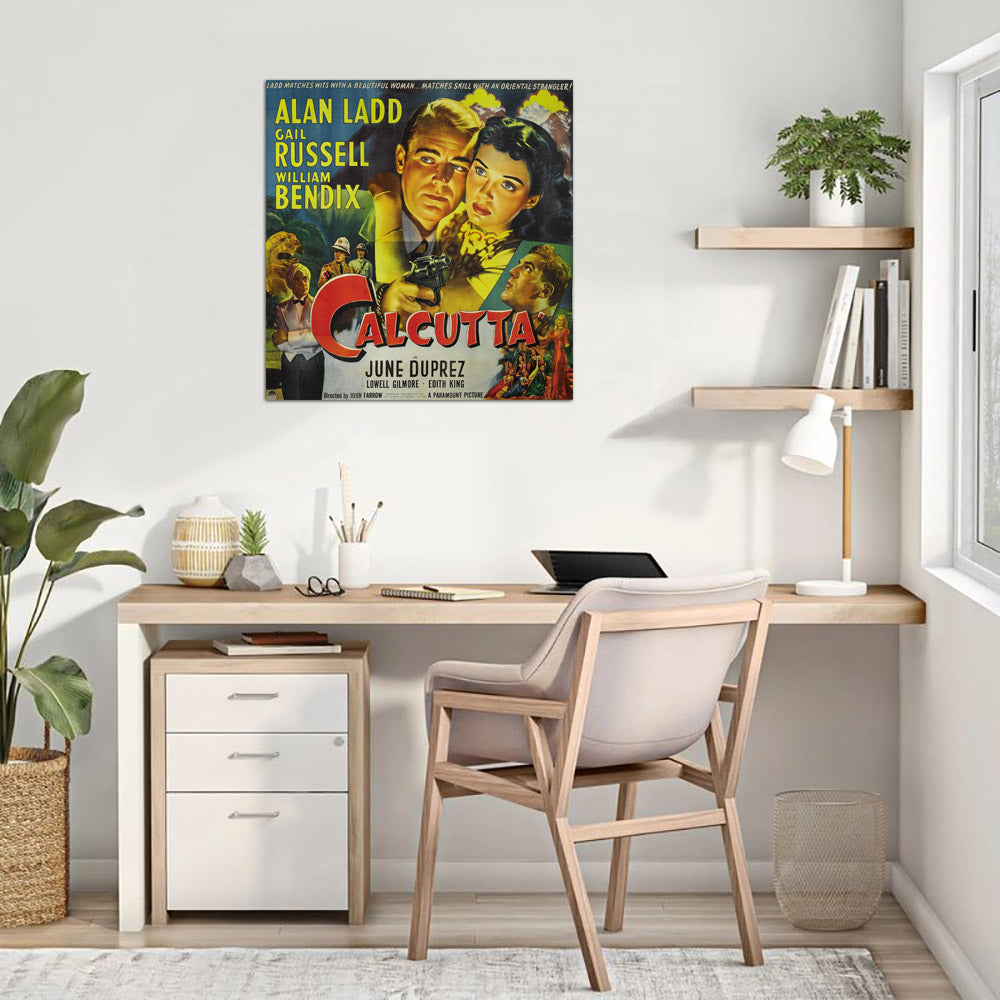 Calcutta (Paramount, 1946). Movie Poster Reprint