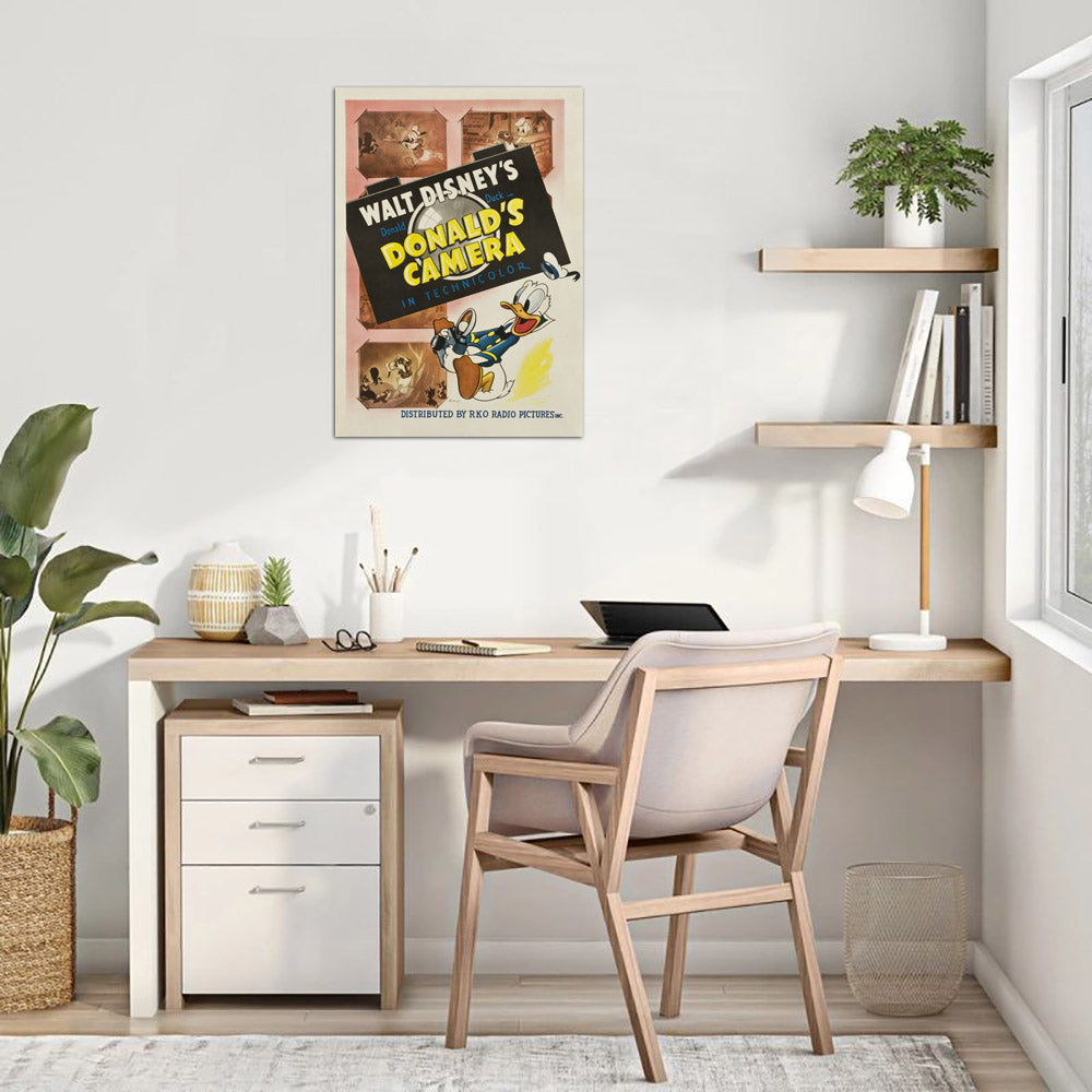 Donald's Camera (RKO, 1941). Movie Poster Reprint