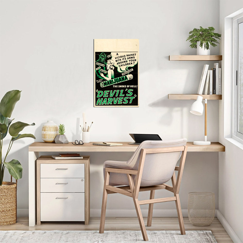 Devil's Harvest (Continental, 1942).- Movie Poster Reprint