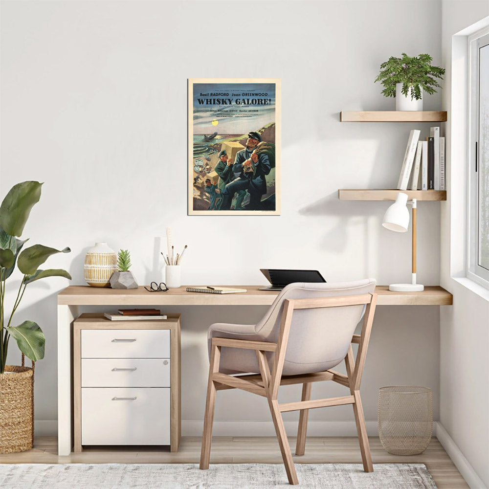 Whiskey Galore (Ealing, 1949). British - Movie Poster Reprint