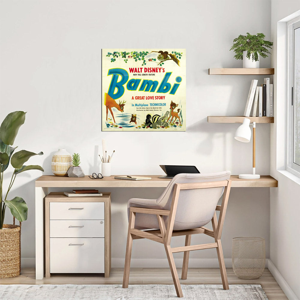 Bambi (RKO, 1942) - Movie Poster Reprint