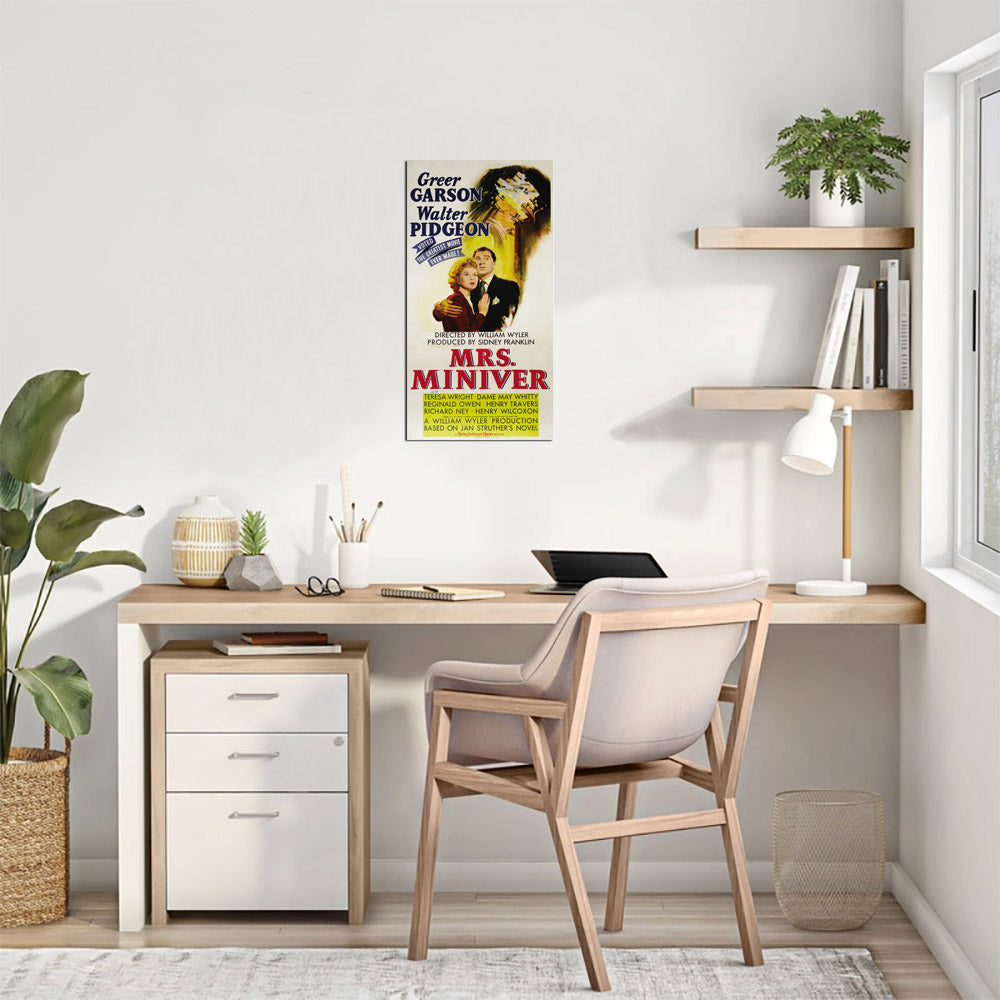 Mrs. Miniver (MGM, 1942) - Movie Poster Reprint