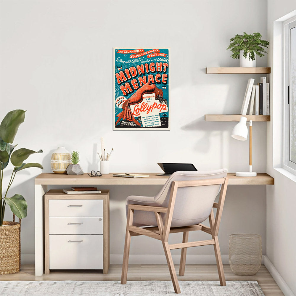 Midnight Menace (All-American, 1946) - Movie Poster Reprint