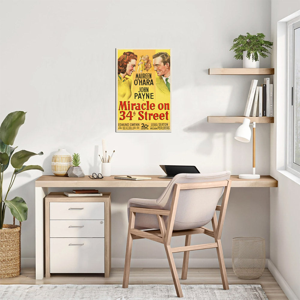 Miracle on 34th Street (20th Century Fox, 1947).- Movie Poster Reprint