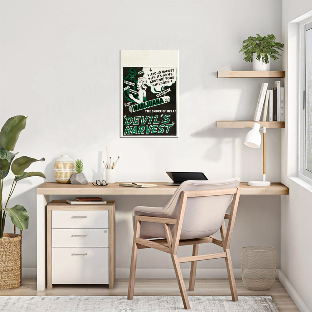 Devil's Harvest (Continental, 1942).- Movie Poster Reprint