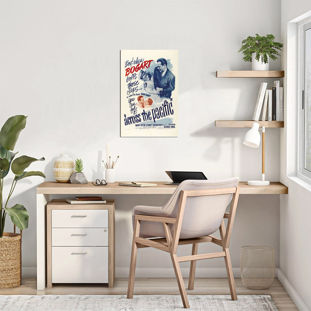 Across the Pacific (Warner Brothers, 1942) - Movie Poster Reprint