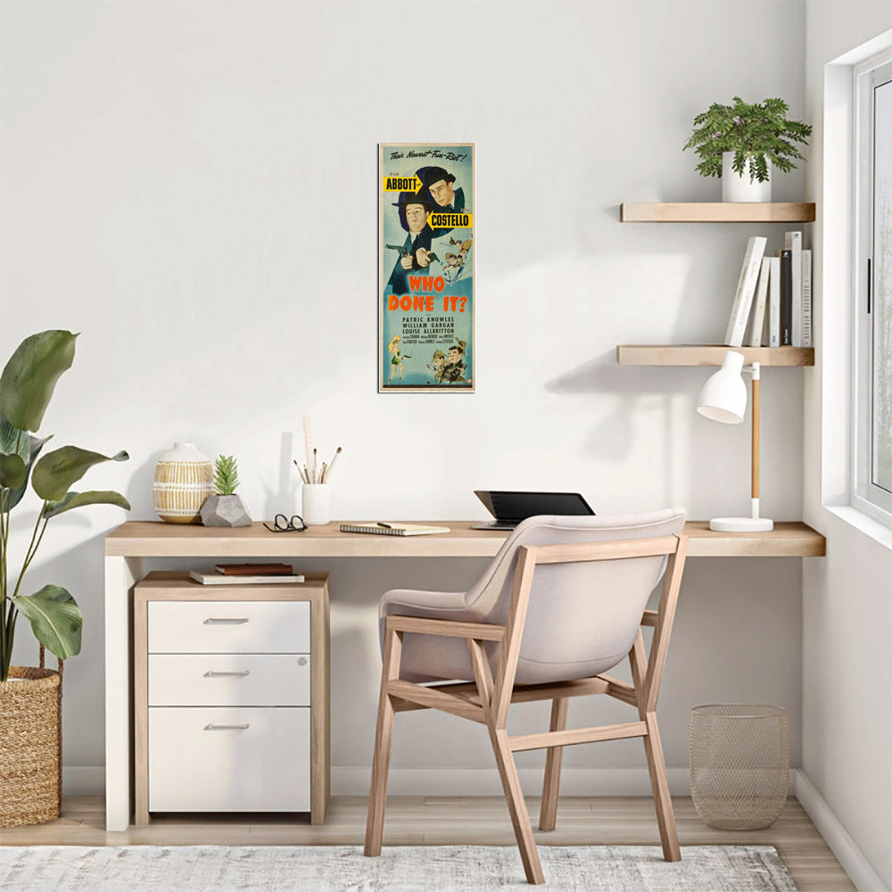 Who Done It? (Universal, 1942) - Movie Poster Reprint