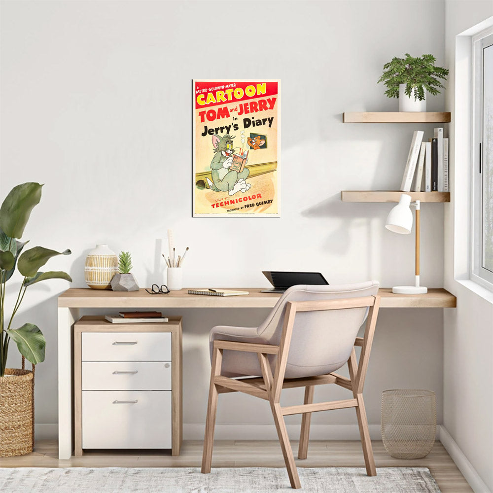 Jerry's Diary (MGM, 1949) - Movie Poster Reprint