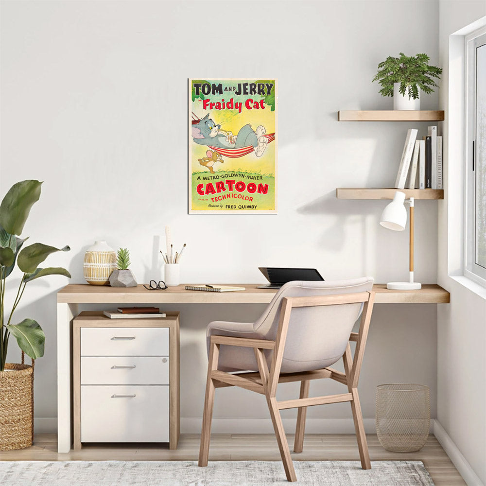 Fraidy Cat (MGM, R-1951) - Movie Poster Reprint