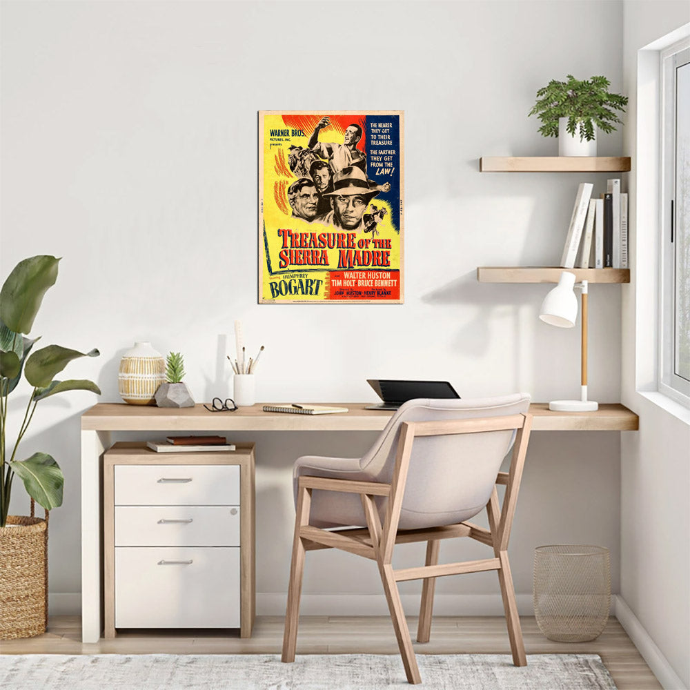 The Treasure of the Sierra Madre (Warner Bros., 1948). Style A - Movie Poster Reprint