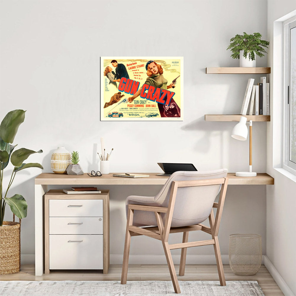 Gun Crazy (United Artists, 1949) - Movie Poster Reprint