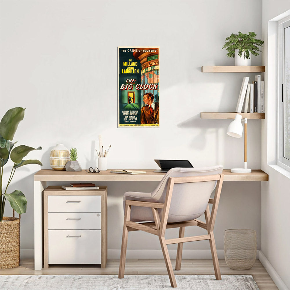 The Big Clock (Paramount, 1948) - Movie Poster Reprint