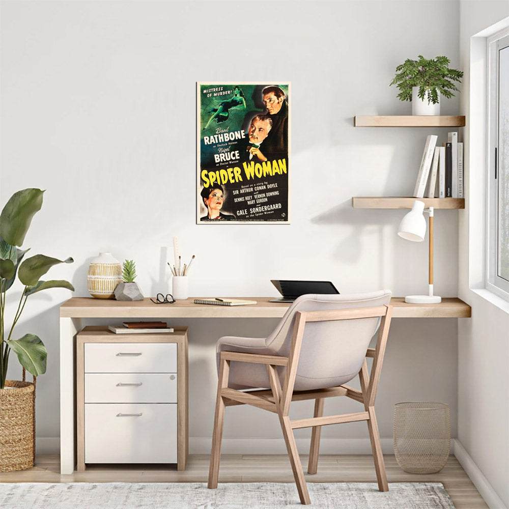 The Spider Woman (Universal, 1944) - Movie Poster Reprint