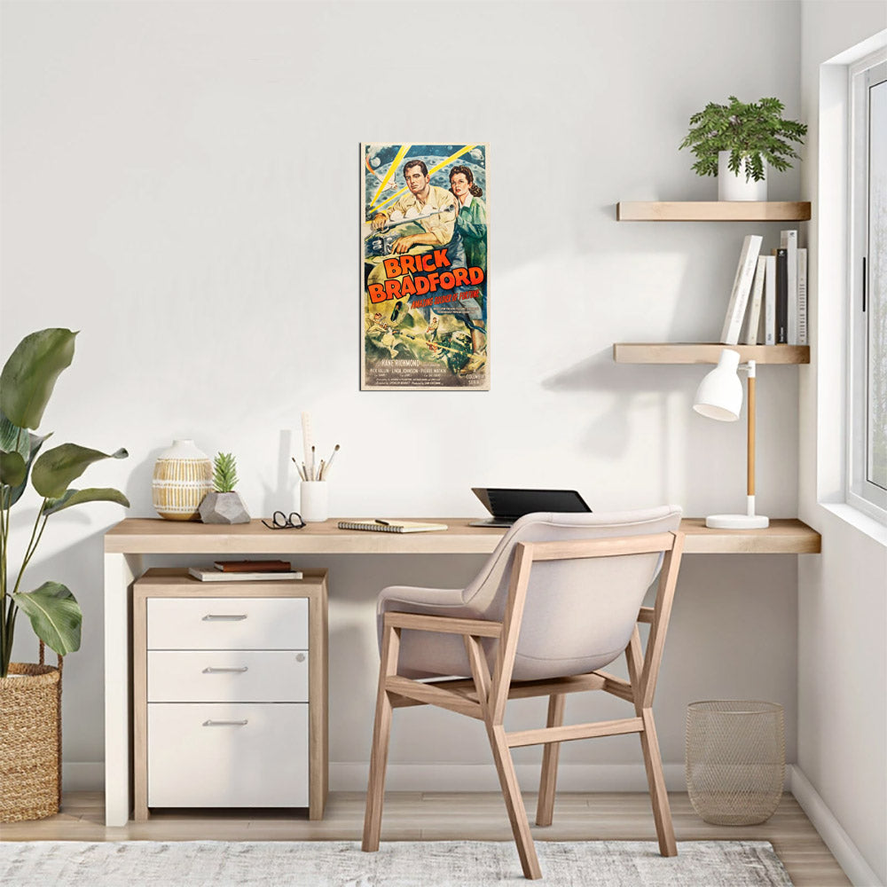 Brick Bradford Amazing Soldier of Fortune (Columbia, 1947) - Movie Poster Reprint