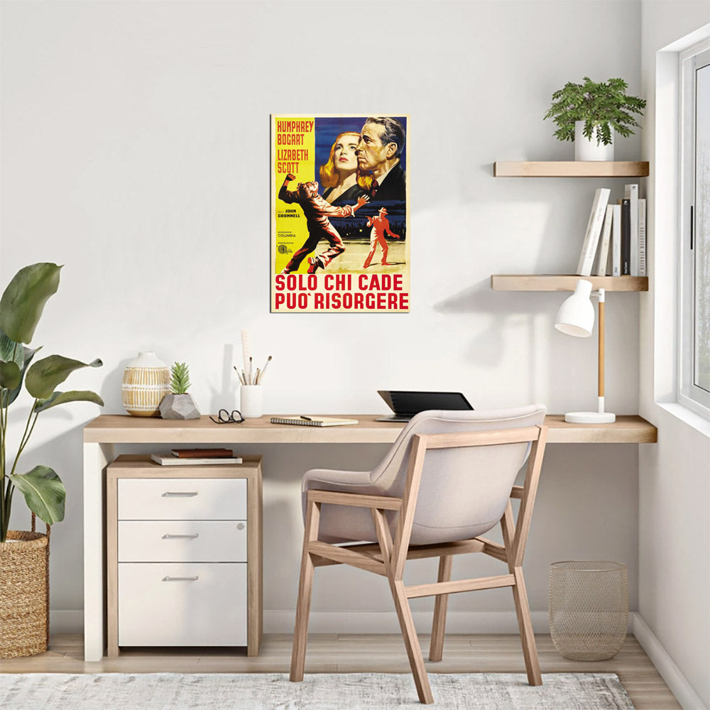 Dead Reckoning (Columbia, R-1958). Italian - Movie Poster Reprint