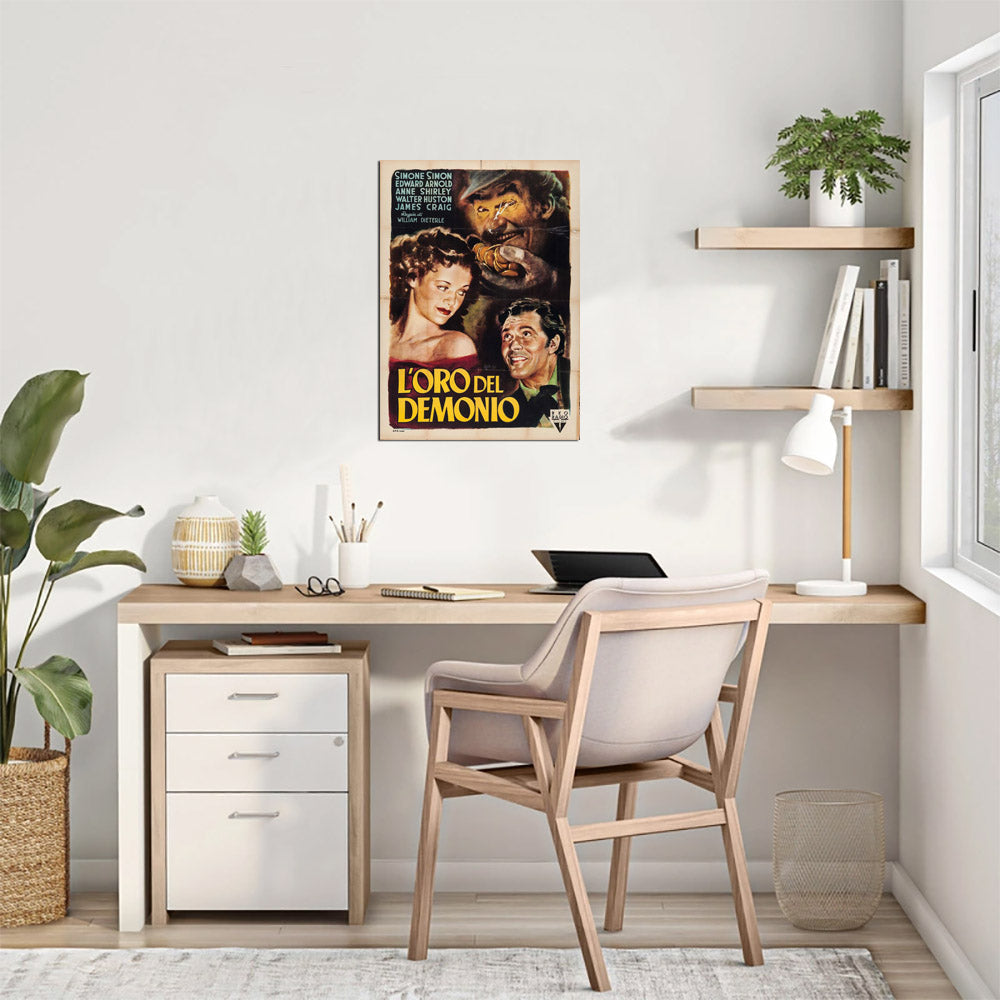 All That Money Can Buy (RKO, 1947). First Post-War Release Italian, Drama - Movie Poster Reprint