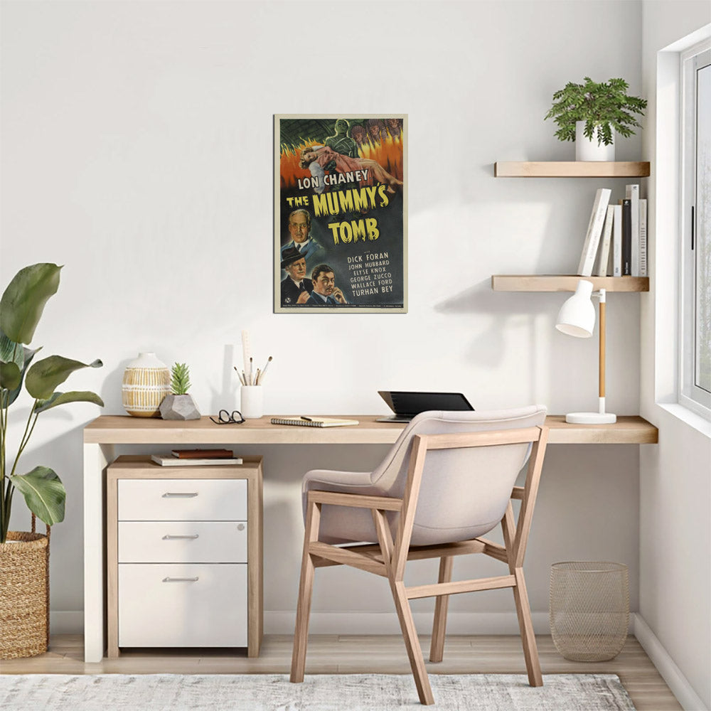 The Mummy's Tomb (Universal, 1942). Spanish - Movie Poster Reprint