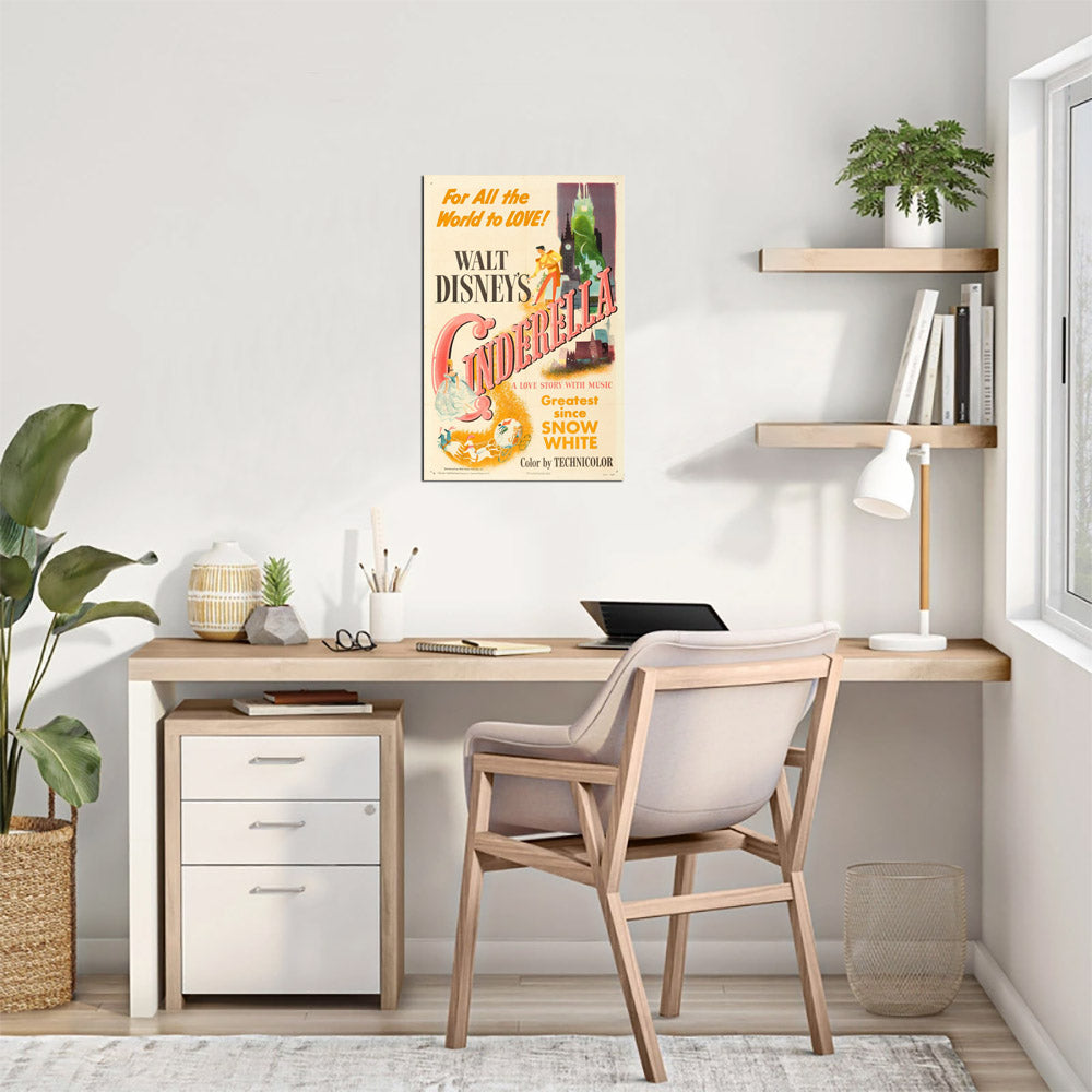 Cinderella (RKO, 1950).- Movie Poster Reprint