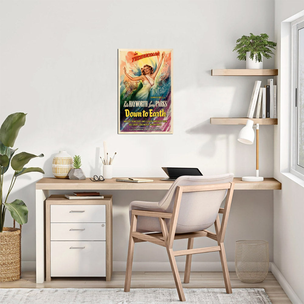 Down to Earth (Columbia, 1947) - Movie Poster Reprint