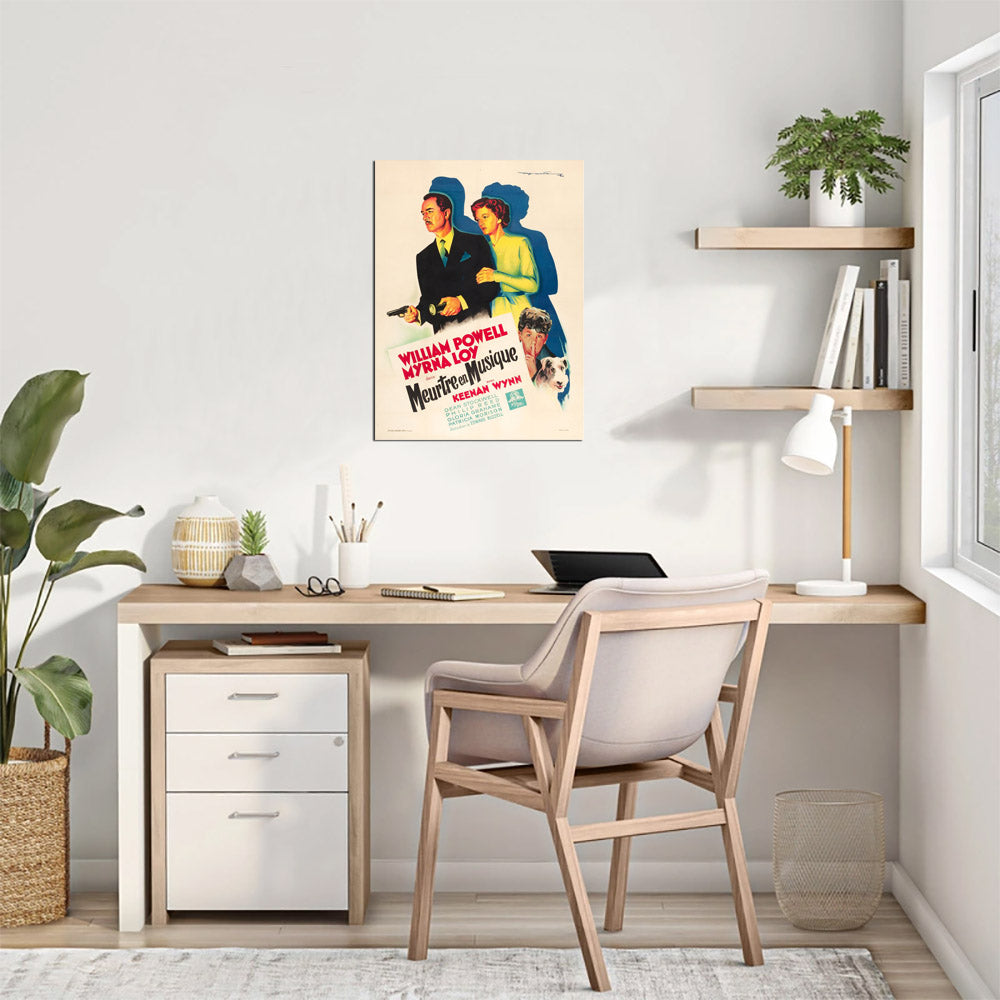 Song of the Thin Man (MGM, 1948). French - Movie Poster Reprint