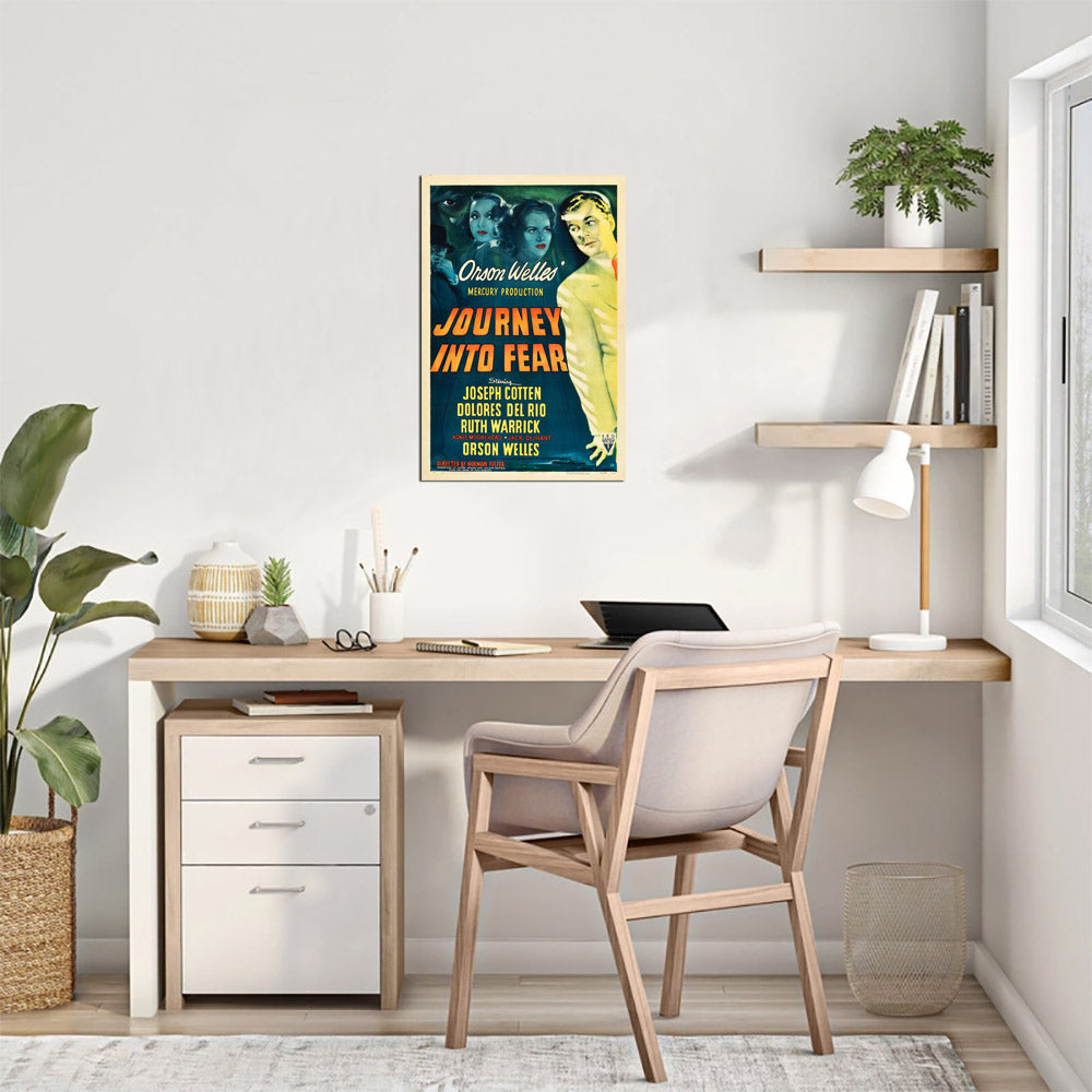 Journey into Fear (RKO, 1942) - Movie Poster Reprint