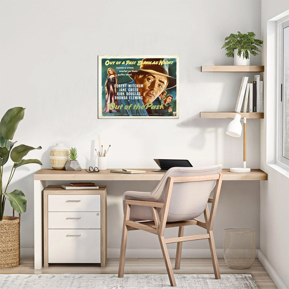 Out of the Past (RKO, R-1953) - Movie Poster Reprint