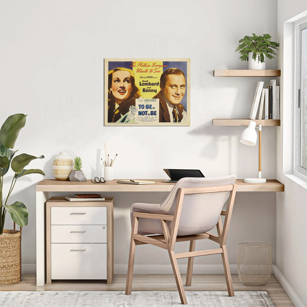 To Be or Not to Be (United Artists, 1942) - Movie Poster Reprint