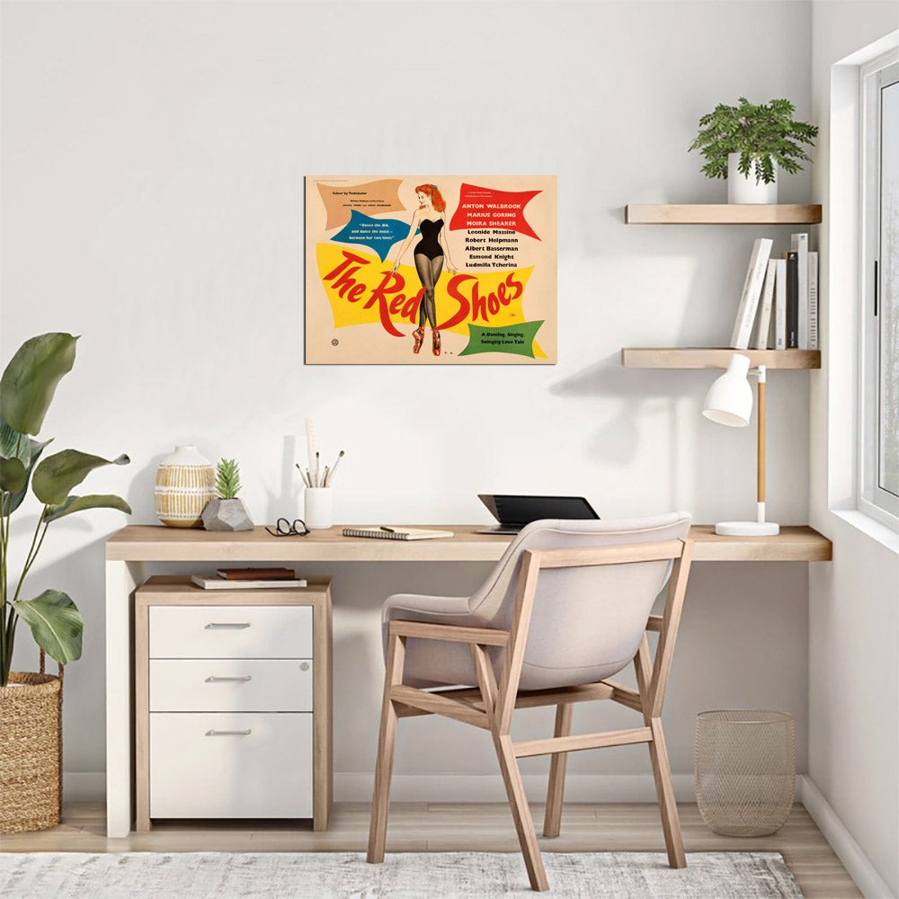 The Red Shoes (Eagle Lion, 1948). British, Francis Marshall Artwork - Movie Poster Reprint