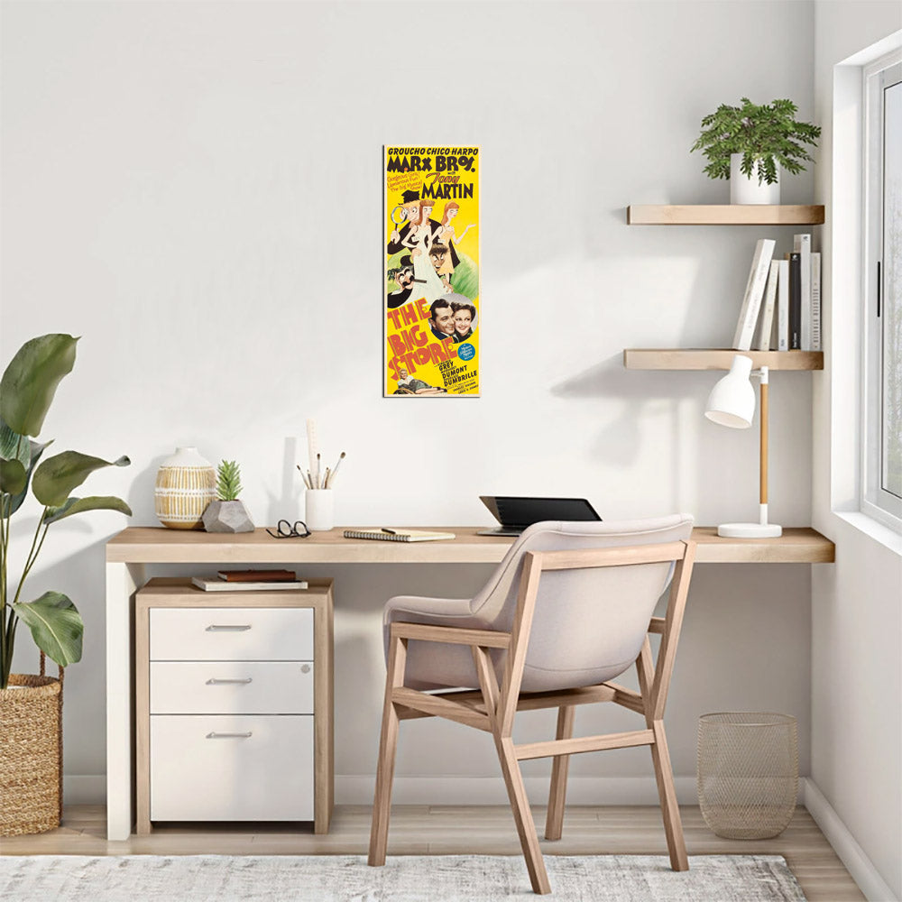 The Big Store (MGM, 1941). Al Hirschfeld Artwork - Movie Poster Reprint