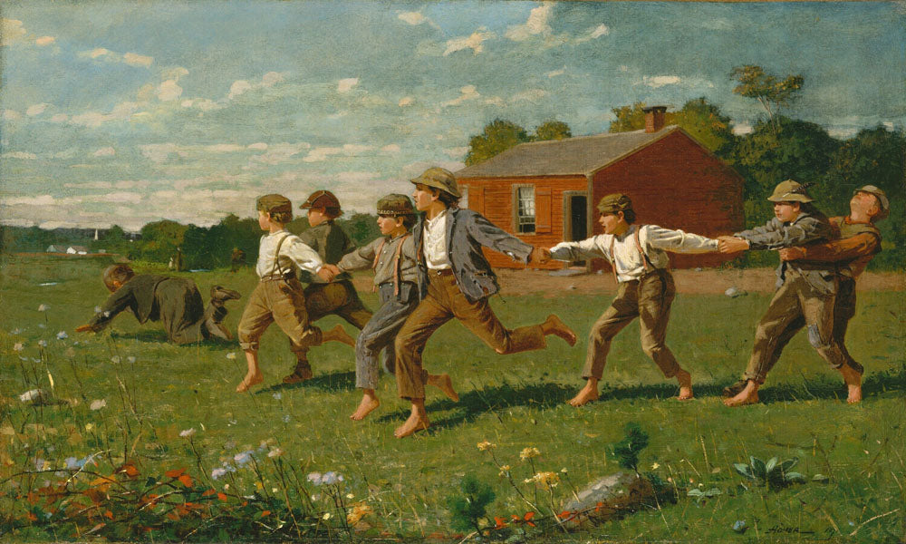 Childhood in Motion: The Joyous Simplicity of Winslow Homer’s Snap the Whip