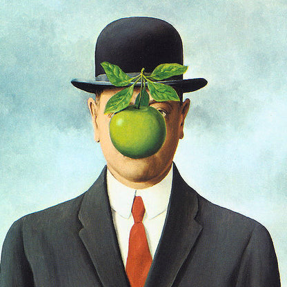 The Son of Man - by Rene Magritte