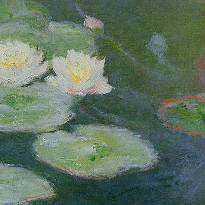 Water Lilies, Evening Effect - by Claude Monet