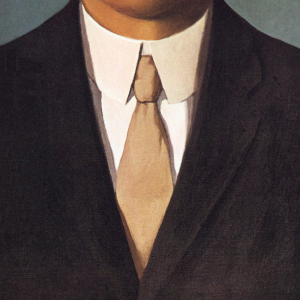 Man in a Bowler Hat - by Rene Magritte