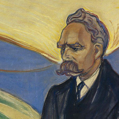 Friedrich Nietzsche - by Edvard Munch