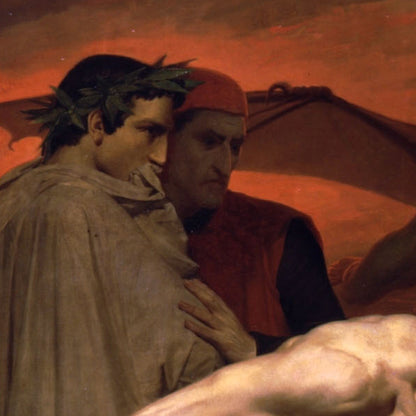 Dante and Virgil - by William-Adolphe Bouguereau