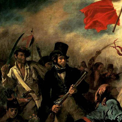 Liberty Leading the People - by Eugene Delacroix