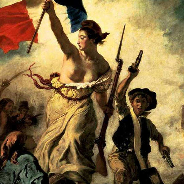 Liberty Leading the People - by Eugene Delacroix