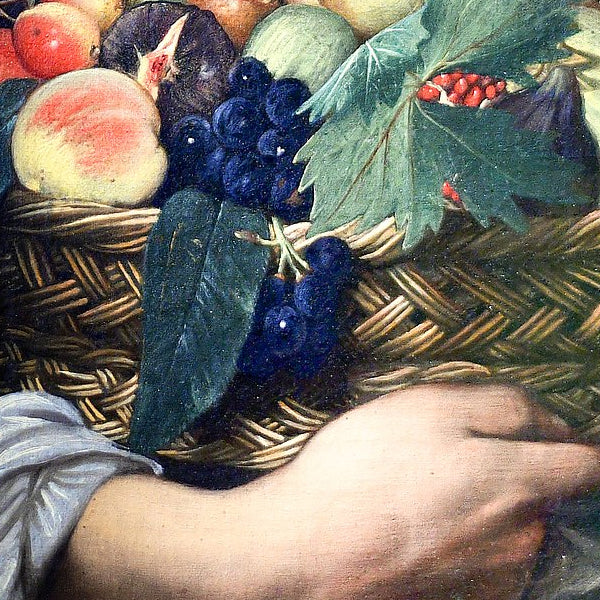 Boy with a Basket of Fruit - by Caravaggio