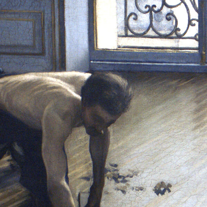 The Parquet Planers (The Floor Scrapers) - by Gustave Caillebotte