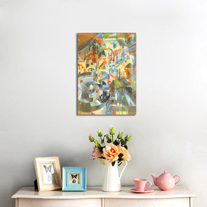 City in the Night - by Gaganendranath Tagore