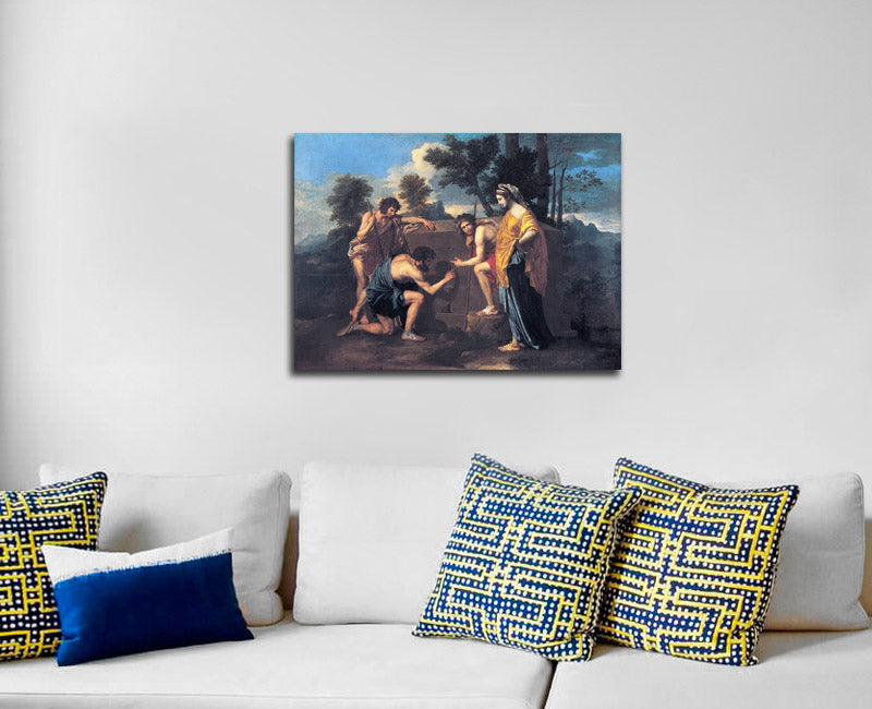 Et in Arcadia ego - by Nicolas Poussin