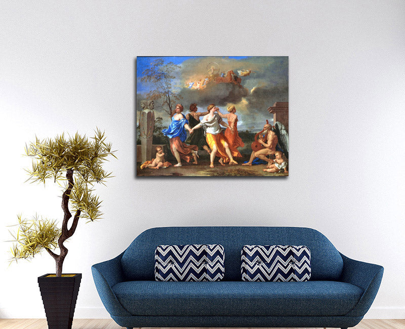 Dance to the Music of Time - by Nicolas Poussin