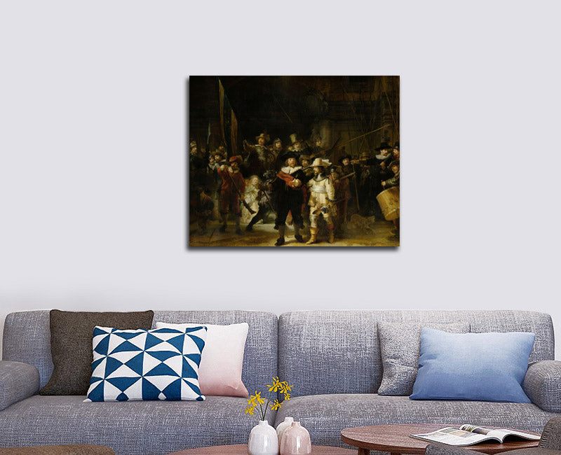 Night Watch - by Rembrandt Van Rijn