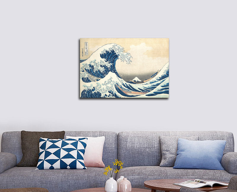 The Great Wave off Kanagawa - by Katsushika Hokusai