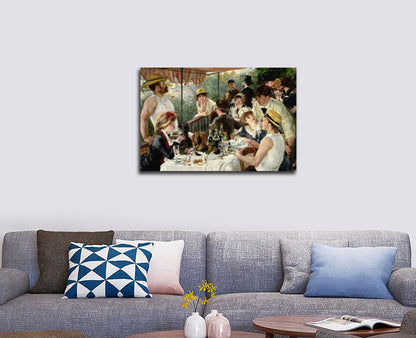 The Luncheon of the Boating Party - by Pierre-Auguste Renoir