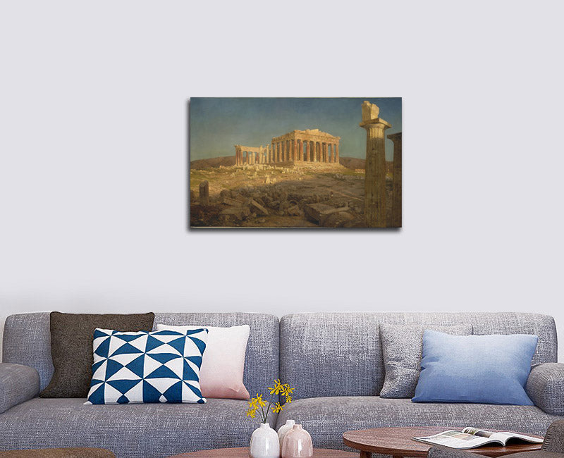 Parthenon - by Frederic Edwin Church