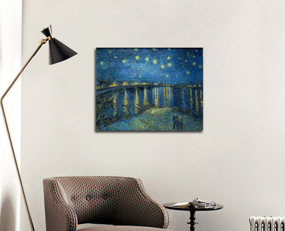 Starry Night Over the Rhone - by Vincent van Gogh