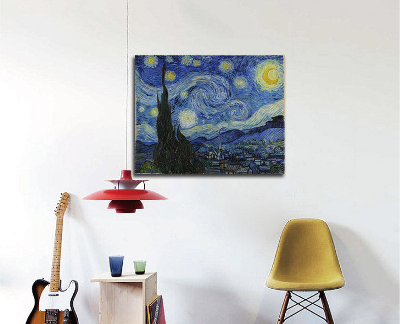 The Starry Night - by Vincent van Gogh